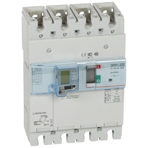   Legrand DPX3-I 250 terheléskapcsoló és áramvédő kapcsoló 250A 4P - 420298