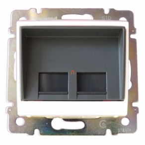 Legrand Valena 2xRJ45 LCS2 Cat6 STP aljzat, fehér - 774245