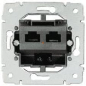  Legrand Galea Life 2xRJ45 Cat 6 UTP mechanizmus körmös LCS2 - 775823