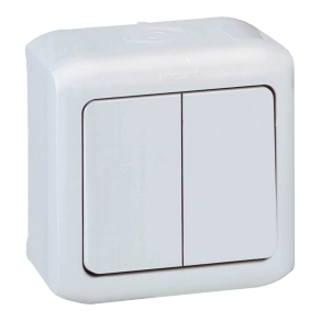   Legrand Forix IP44 falon kívüli csillárkapcsoló 10 AX-250 V~ fehér - 782362