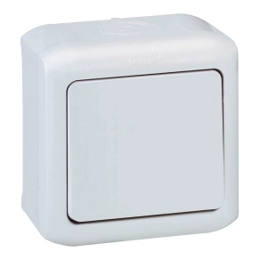   Legrand Forix IP44 falon kívüli keresztkapcsoló 10 AX-250 V~ szürke - 782385