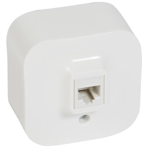   Legrand Forix IP20 falon kívüli 1x RJ11 telefon-csatlakozóaljzat fehér - 782414