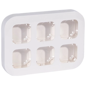   Legrand Forix IP20 fk 6-os munkaállomás, vízszintesen/függőlegesen felszerelhető, fehér - 782496