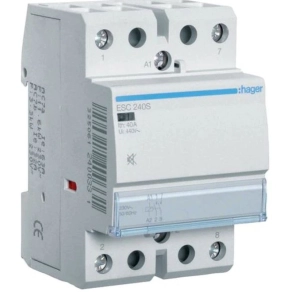 HAGER ESC240  mágneskapcsoló, 2Z, 40A, 230V AC, moduláris
