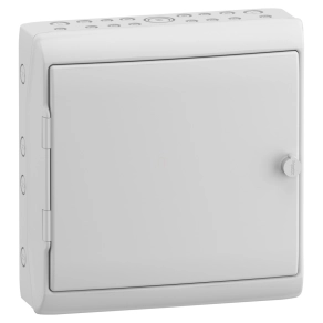   Schneider Electric Mureva Enclosure - 13197 - (Kaedra) Univerzális kiselosztó, teli ajtó, szerelőlemez