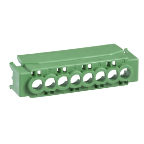 Schneider Electric Mureva Enclosure - 13582 - Sárga/zöld csatlakozóblokk fedél 4/8cs.b.