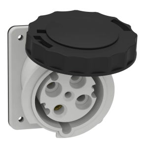   Schneider Electric Kaedra Box - 81285 - Mureva PK (Pratika) Falra szerelhető döntött aljzat, 3P+F, 7h, 63A, 500V, IP67, csavaros