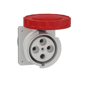   Schneider Electric Kaedra Box - 81694 - Mureva PK (Pratika) Falra szerelhető egyenes aljzat, 3P+F, 6h, 125A, 415V, IP67, csavaros