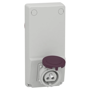   Schneider Electric Kaedra Box - 82026 - Mureva PK (Unika) Panelre szerelhető aljzat, 16A, 230V-24V, IP44