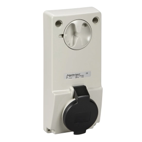   Schneider Electric Kaedra Box - 82038 - Mureva PK (Unika) Panelre szerelhető, reteszelhető aljzat, 3P+N+F, 7h, 16A, 500V, IP44, védelem nélkül