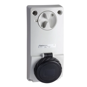   Schneider Electric Kaedra Box - 82087 - Mureva PK (Unika) Panelre szerelhető, reteszelhető aljzat, 3P+F, 7h, 16A, 500V, IP65, védelem nélkül