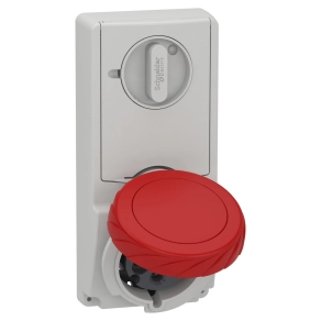   Schneider Electric Kaedra Box - 82197 - Mureva PK (Unika) Panelre szerelhető, reteszelhető aljzat, 3P+N+F, 6h, 32A, 415V, IP65, olvadóbiztosítós