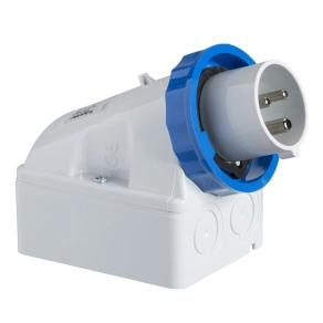   Schneider Electric Kaedra Box - 83567 - Mureva PK (Pratika) Falra szerelhető villa hátlappal, 3P+F, 9h, 32A, 250V, IP67, csavaros
