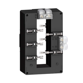   Schneider Electric Current transformer TI - METSECT5DB250 - áramváltó 2500/5A (38x127) klíma álló, gyűjtősínhez kettős szekunder kivezetéssel (DB)