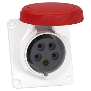   Schneider Electric Canalis - PKY16F735 Mureva PK (Pratika) Panelre szerelhető döntött aljzat, 3P+N+F, 6h, 16A, 415V, IP67, gyorscsatlakozás