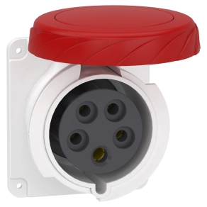   Schneider Electric Kaedra Box - PKY32G735 - Mureva PK (Pratika) Panelre szerelhető egyenes aljzat, 3P+N+F, 6h, 32A, 415V, IP67, gyorscsatlakozás