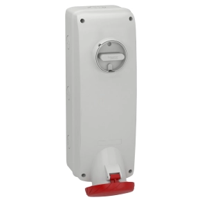   Schneider Electric Kaedra Box - PKB63P534 - Mureva PK (Unika) Falra szerelhető, reteszelhető aljzat, 3P+F, 6h, 63A, 415V, IP65, védelem nélkül