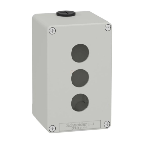   Schneider Electric Harmony XAP, XB2 SL - XAPD2503 - üres, vezérlődoboz, 3 furattal, szürke