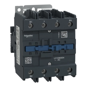   Schneider Electric TeSys D - LC1D80004P7 - AC mágneskapcsoló, 125A (AC1) , csavaros csatlakozású, 4Z pólus