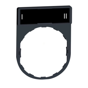   Schneider Electric Harmony XB4 - ZBY2179 - címketartó 30x40 mm, Ø22 készülékekhez, 8x27 mm felirati címkével, I-II
