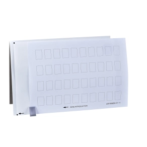 Schneider Electric Harmony XB4 - ZBY5100 - felirati címke, 18x27 mm, 30x50 mm címketartóhoz, gravírozható, 40db