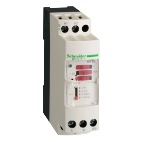   Schneider Electric Harmony Analog - RMCV60BD - feszültség konverter, bemenet: 0 - 50V/0 - 300V/0 - 500V, kimenet: 0 - 10V/0 - 20mA/4 - 20mA, elválasztott