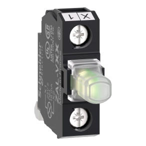 Schneider Electric Harmony XALD - ZALVM1 Harmony XAC kiegészítő, LED modul, hátlapra szerelhető, 230 VAC, fehér, XAC tokozatokhoz