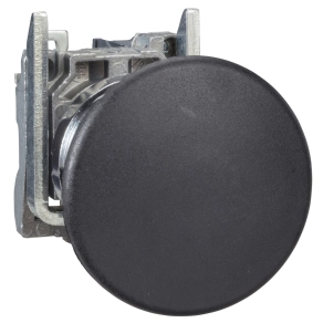   Schneider Electric Harmony XB4 - XB4BC21 - komplett fém Ø40mm gombafejű nyomógomb, Ø22, visszatérő, 1NO, fekete