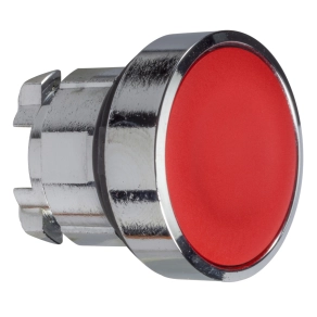   Schneider Electric Harmony XB4 - ZB4BH04 - fém nyomógomb fej, Ø22, nyomó-nyomó, piros