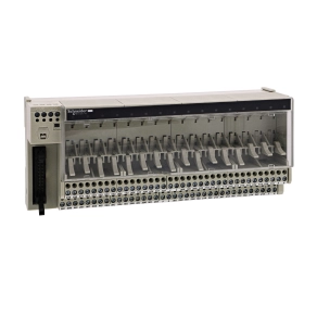 Schneider Electric Modicon ABE7 - ABE7P16T230 - elosztóblokk, 10 mm SSR/EMR relés, 16ki digitális csatorna, relé nélkül