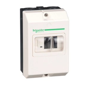 Schneider Electric TeSys - GV2MC02 - Motorvédő kapcsolóhoz IP55 műanyag tokozat
