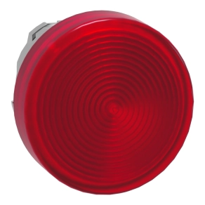  Schneider Electric Harmony XB4 - ZB4BV043S - fém jelzőlámpa fej, Ø22, LED jelzőlámpához, hornyolt lencse, piros