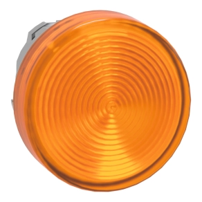   Schneider Electric Harmony XB4 - ZB4BV053S - fém jelzőlámpa fej, Ø22, LED jelzőlámpához, hornyolt lencse, narancssárga