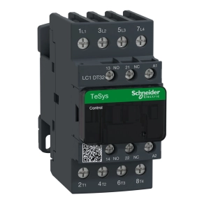   Schneider Electric TeSys D - LC1DT32M7 - AC mágneskapcsoló, 32A (AC1) , csavaros csatlakozású, 4Z pólus