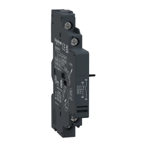 Schneider Electric TeSys - GVAD0110 - Segédérintkező blokk, oldalsó, 1NY hiba+1Z azonnali