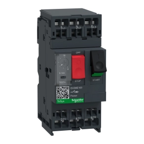 Schneider Electric TeSys - GV2ME163 - Motorvédő kapcsoló 9…14A, rugós csatlakozás