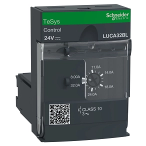   Schneider Electric TeSys U - LUCA32BL - Vezérlőegység, 8 - 32A, 24VDC, 10 - es osztályú, 3 - fázisú