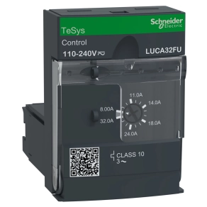   Schneider Electric TeSys U - LUCA32FU - Vezérlőegység, 8 - 32A, 110 - 240VAC/DC, 10 - es osztályú, 3 - fázisú