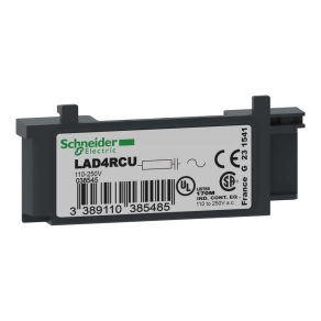   Schneider Electric TeSys D - LAD4RCU - RC zavarszűrő, 110 - 240VAC