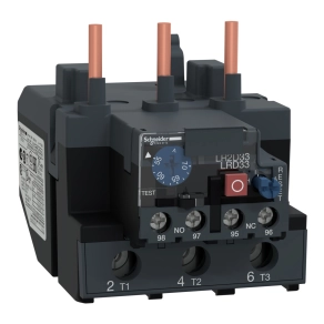   Schneider Electric TeSys LR.D - LRD3361 - Hőkioldó 10 - es osztályú, 55..70A, D40…D95 - höz, csavaros csatlakozás
