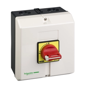 Schneider Electric TeSys Mini-Vario - VCF3GE - Komplett tokozott fő - és vészleállító kapcsoló 50A