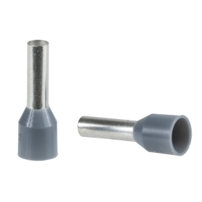 Schneider Electric AZ5 - AZ5CE025 - Érvéghüvely 2,5 mm2 NFC 5x100db adagolóban szürke L=14,5mm