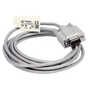   Schneider Electric Zelio Logic - SR2CBL01 - kiegészítő, programozó kábel, SUB - D9 PC oldali csatlakozóval, 3m