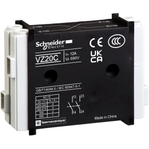 Schneider Electric TeSys Mini-Vario - VZ20 - Segédérintkező blokk (2NY)