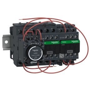   Schneider Electric TeSys D - LC3D320AP7 - 25kW (400V) , csillag - delta indító mechanikus retesszel, sínre szerelt