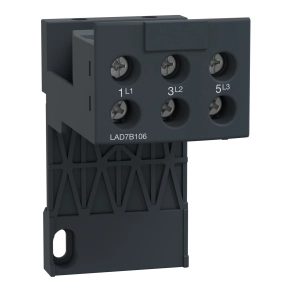 Schneider Electric TeSys LR97D - LAD7B106 - Sínre pattintható sorkapocsléc LR97D - hez