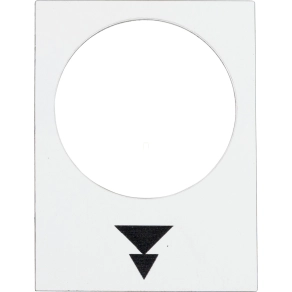   Schneider Electric Harmony XAC - ZB2BY4953 - Felirati címke jelölés: fel