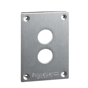   Schneider Electric Harmony XAP, XB2 SL - XAPE302 - Előlemez ny. gomb tokozathoz 2 furat