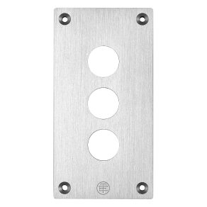 Schneider Electric Harmony XAP, XB2 SL - XAPE303 - Előlemez nyomógomb tokozathoz 3 furat