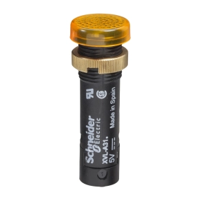   Schneider Electric Harmony XVL - XVLA335 - Ø12 LED-es jelzőlámpa, sárga, 24VDC